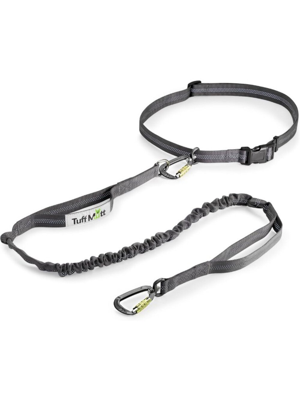 Hands-Free Dog Leash for Walking, Running & Hiking - Adjustable Waist Belt